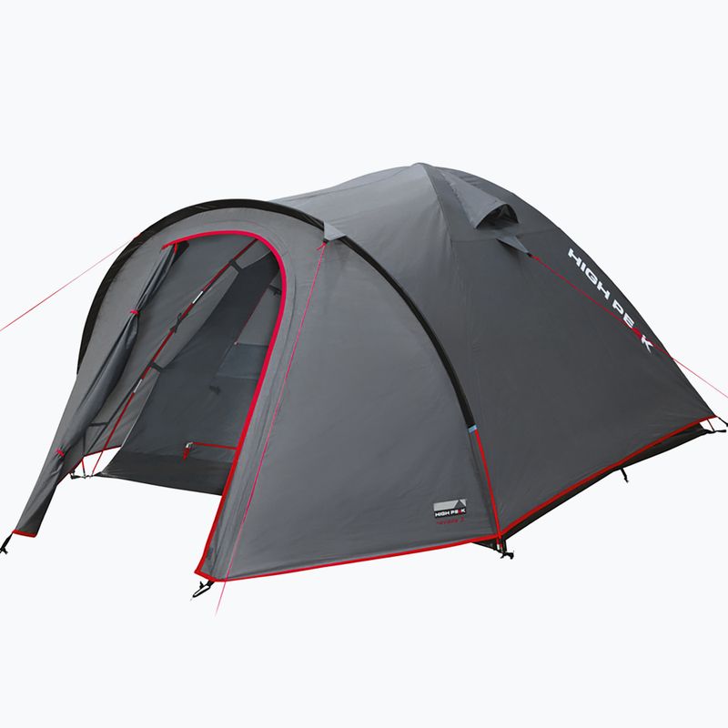 Cort de camping pentru 3 persoane High Peak Nevada gri 10202