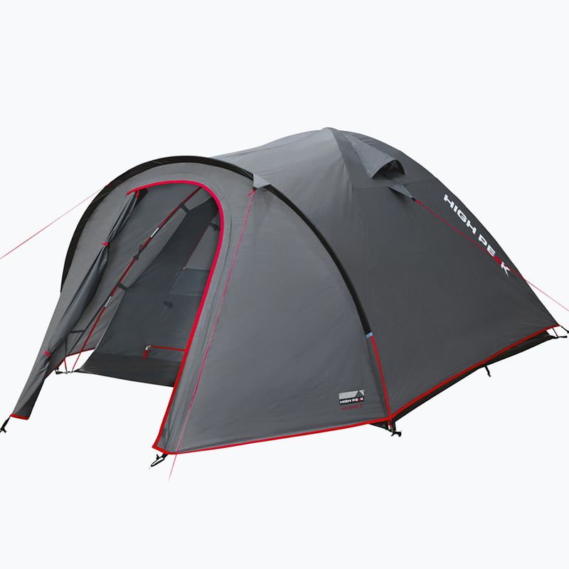 Cort de camping pentru 4 persoane High Peak Nevada gri 10207