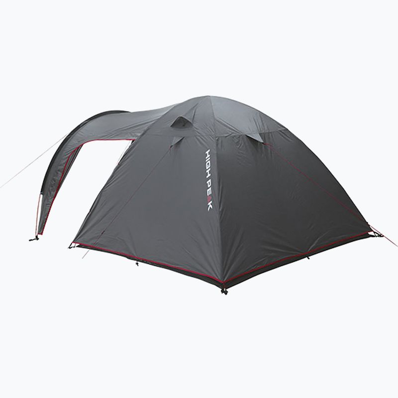 Cort de camping pentru 4 persoane High Peak Kira gri 10217 3