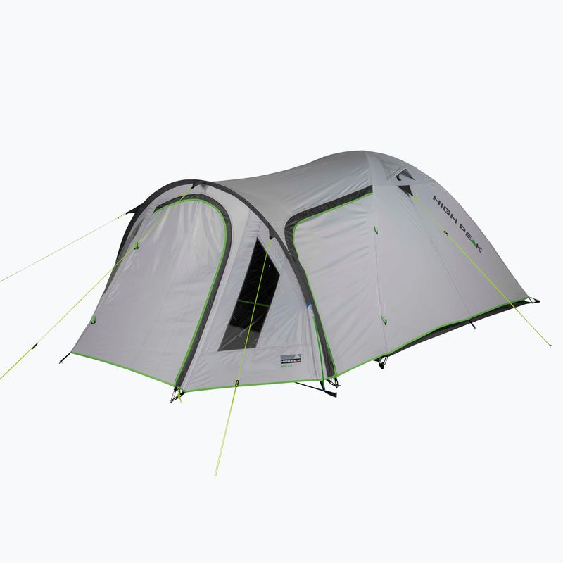 Cort de camping pentru 3 persoane High Peak Kira gri 10370 3