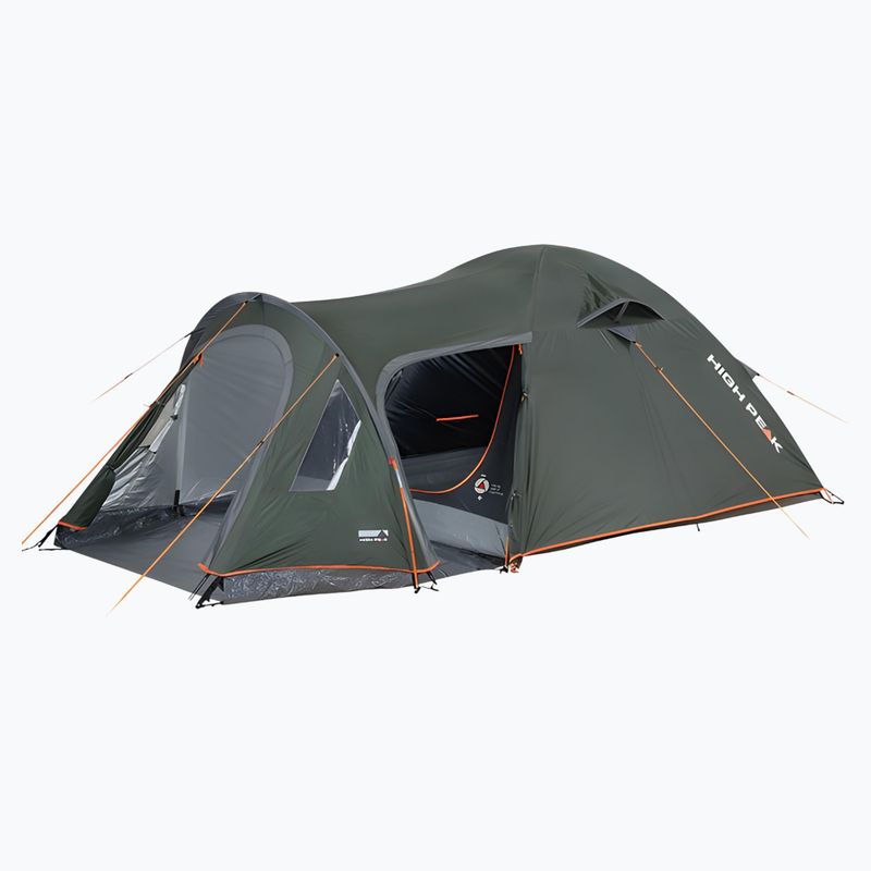 Cort de camping pentru 3-persoane High Peak Kira 3.1 deep forest