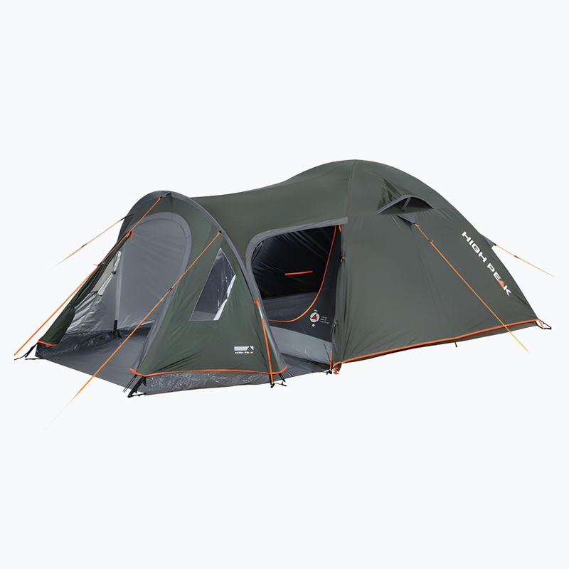 Cort de camping pentru 4-persoane High Peak Kira 4.1 deep forest