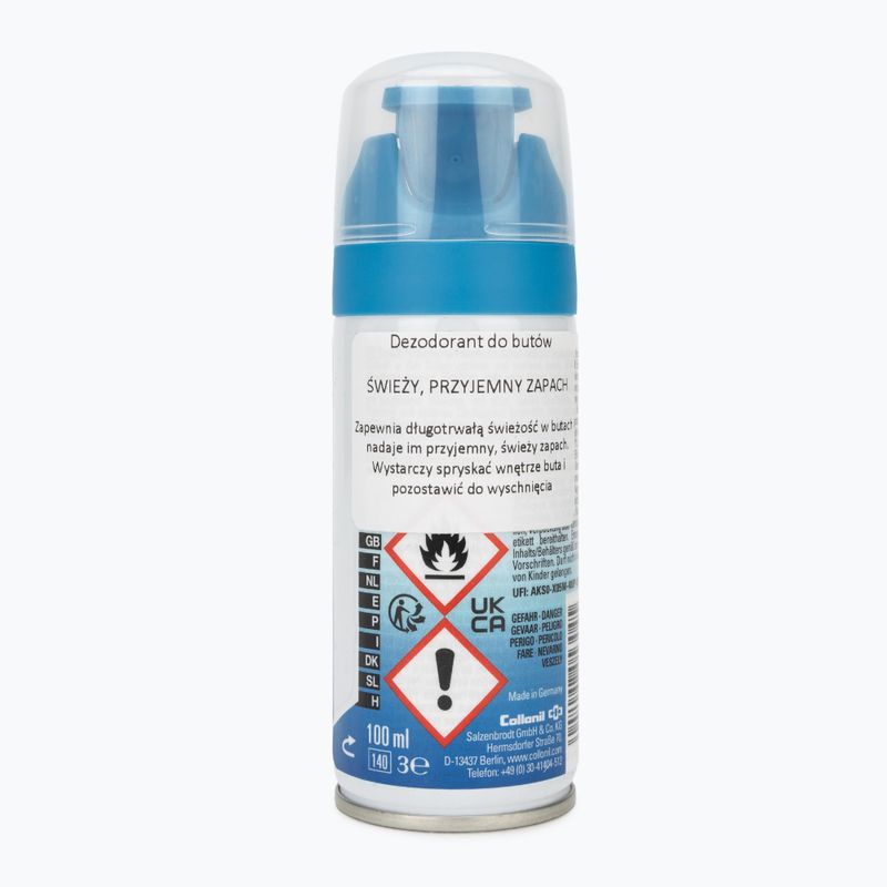 Odorizant pentru încălțăminte Collonil Blue Shoe Fresh Hygenic 100 ml Blue 2