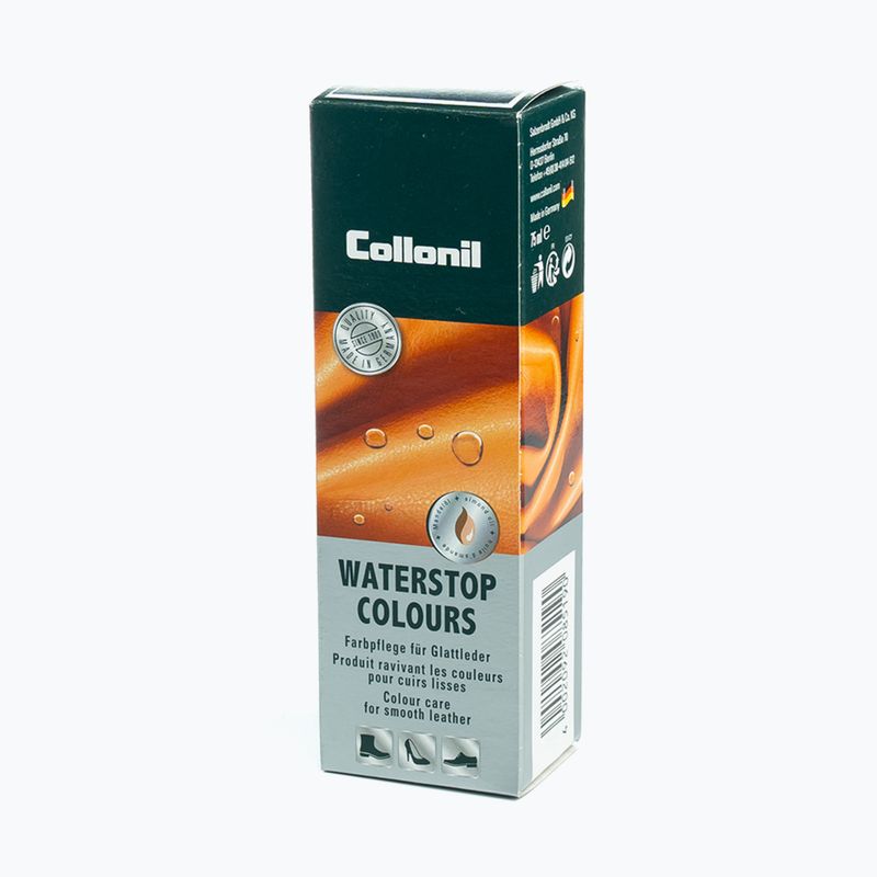Pastă pentru încălțăminte Collonil Waterstop 75ml cognac 3