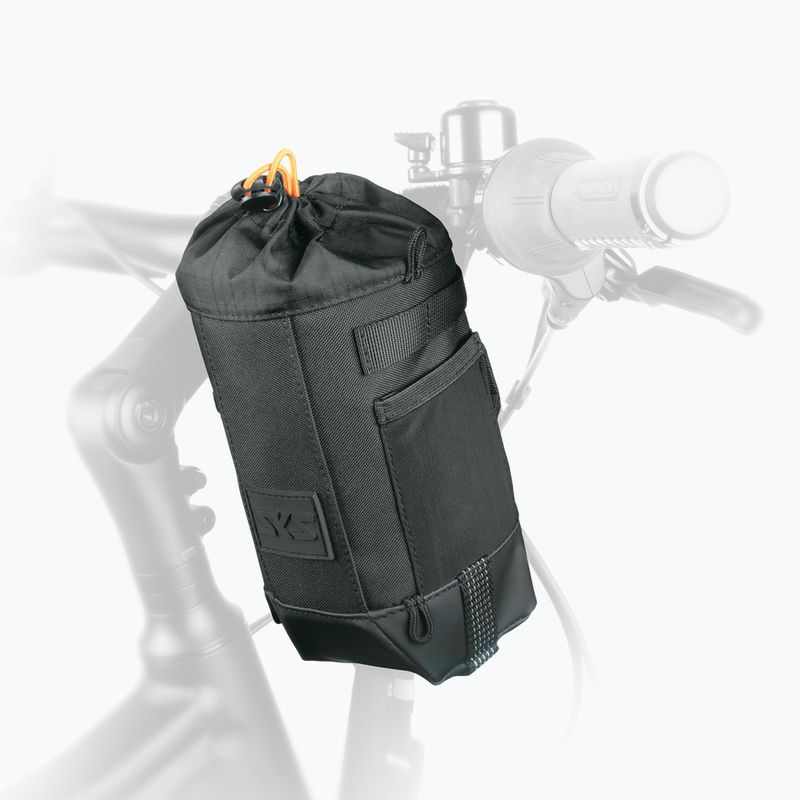 Geantă de bicicletă pentru ghidon SKS Urban Steambag 1,25 l black 5