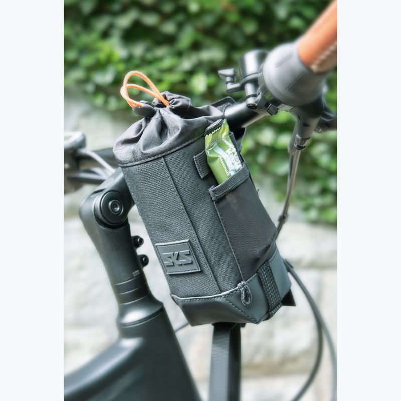 Geantă de bicicletă pentru ghidon SKS Urban Steambag 1,25 l black 7