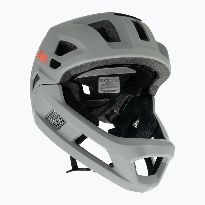 Cască de bicicletă pentru copii ABUS Youdrop FF chalk grey