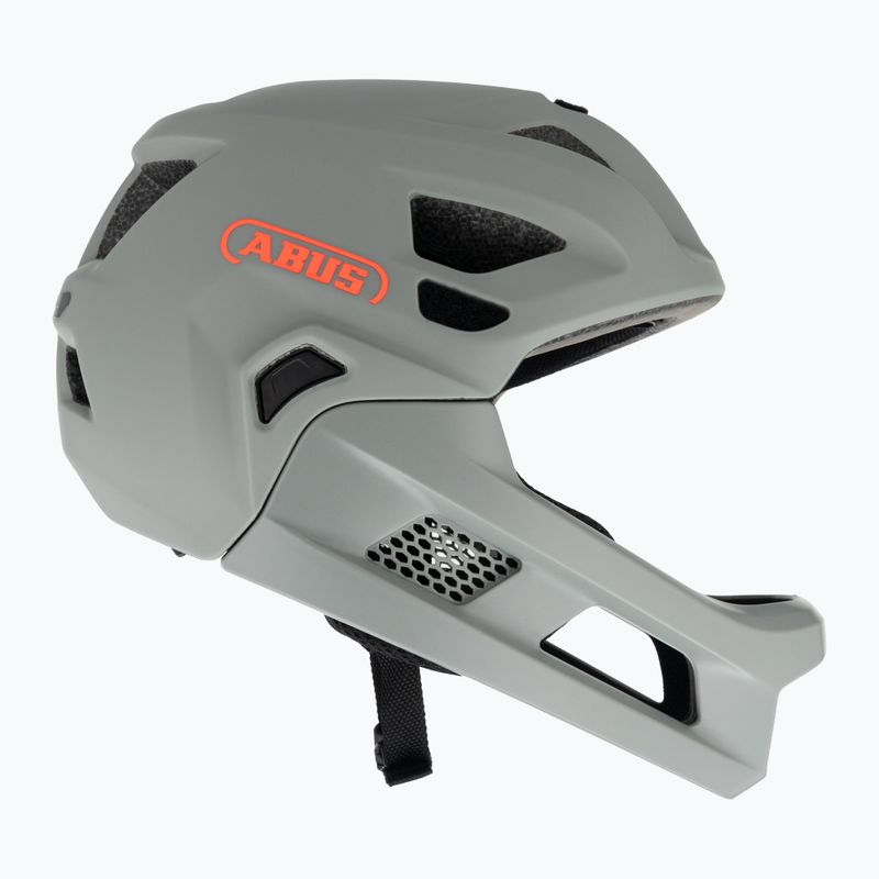 Cască de bicicletă pentru copii ABUS Youdrop FF chalk grey 4