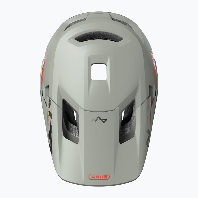 Cască de bicicletă pentru copii ABUS Youdrop FF chalk grey 6