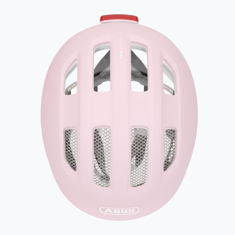 Cască de ciclism pentru copii ABUS Smiley 3.0 ACE LED pure rose 6