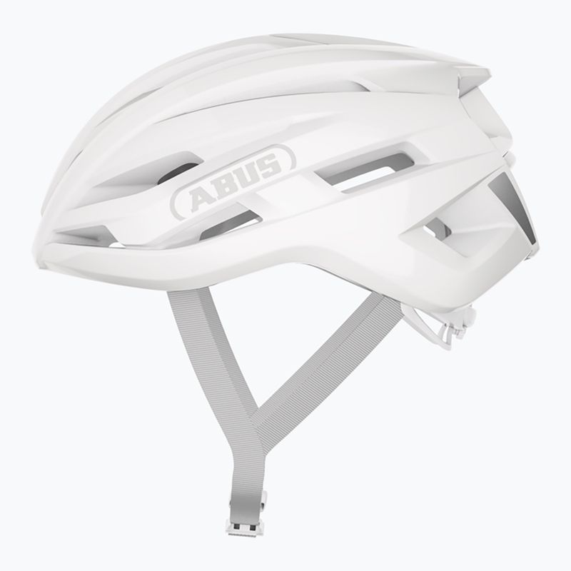 Cască de ciclism ABUS StormChaser Ace pure white 2