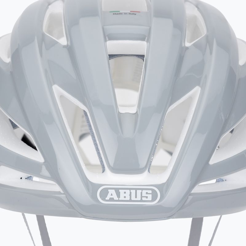 Cască de ciclism ABUS StormChaser Ace pure grey 7