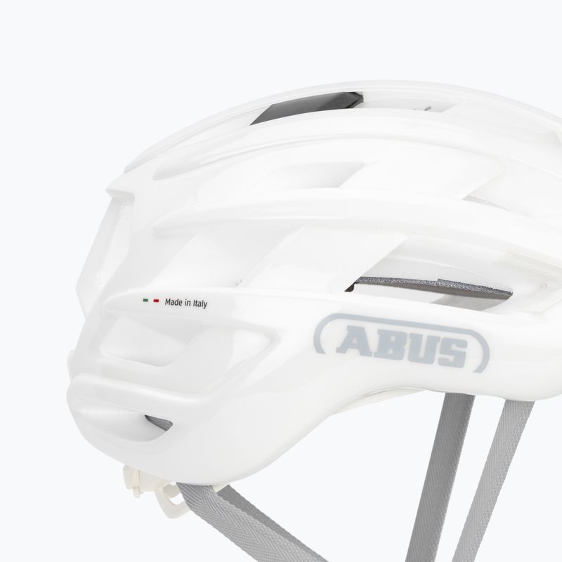 Cască de ciclism ABUS Airbreaker 2.0 pure white 7