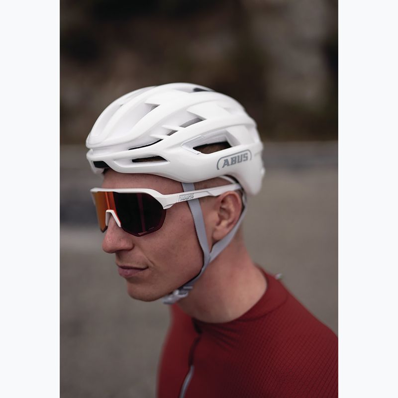 Cască de ciclism ABUS Airbreaker 2.0 pure white 8