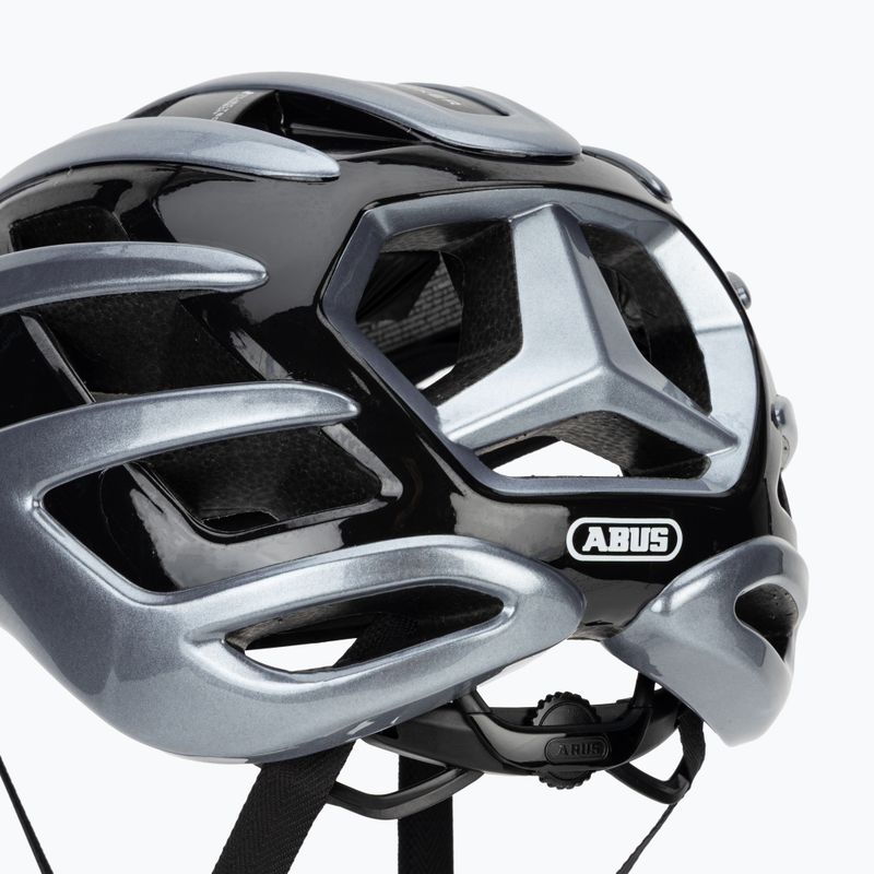 Cască de ciclism ABUS Airbreaker 2.0 graphite silver 8