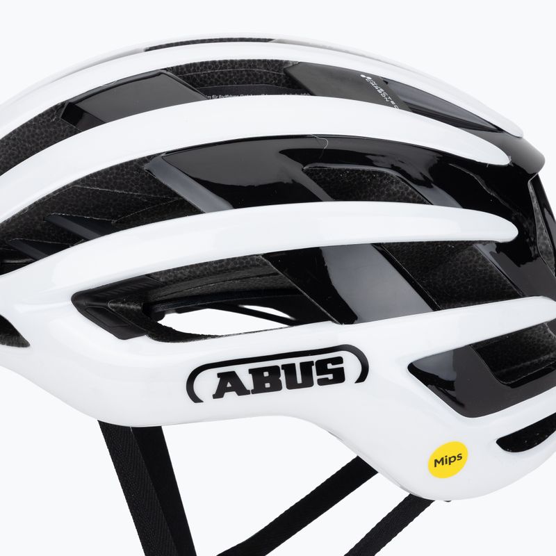 Cască de ciclism ABUS Airbreaker 2.0 Mips shiny white 7