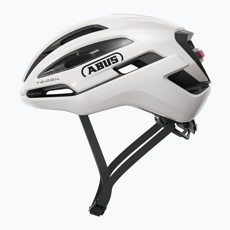 Cască de ciclism ABUS Taipan LED shiny white 2