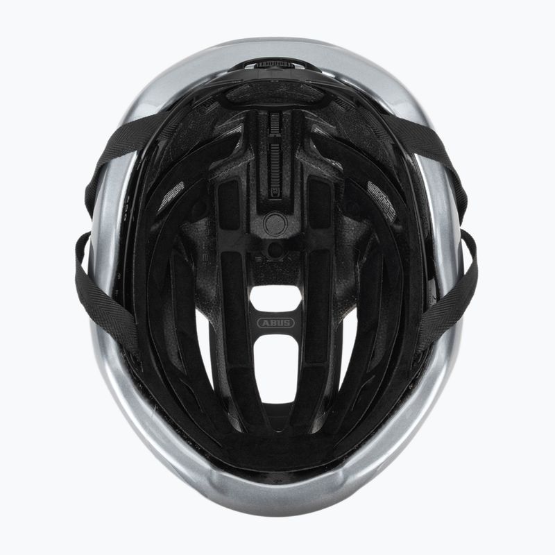 Cască de ciclism ABUS Taipan LED graphite silver 5