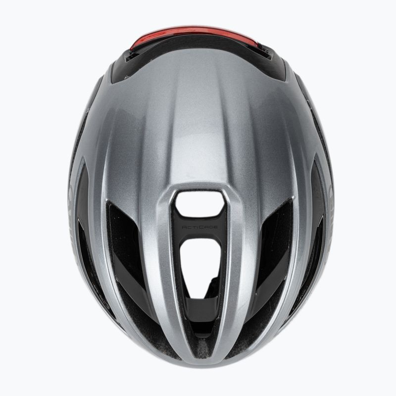 Cască de ciclism ABUS Taipan LED graphite silver 6