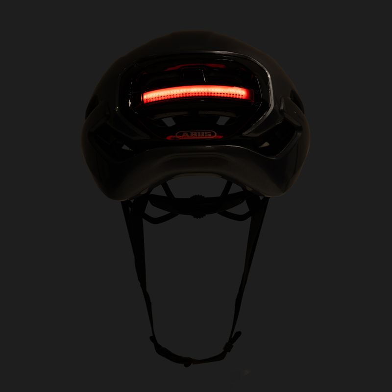 Cască de ciclism ABUS Taipan LED graphite silver 9
