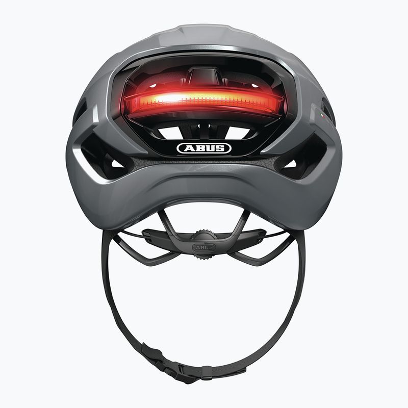 Cască de ciclism ABUS Taipan LED graphite silver 5