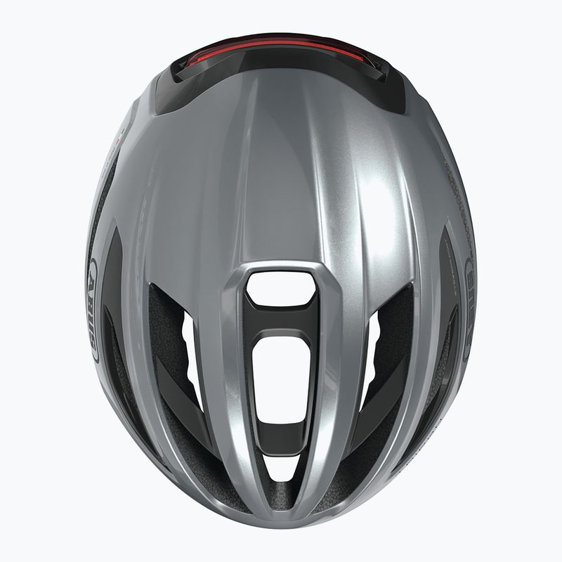 Cască de ciclism ABUS Taipan LED graphite silver 6