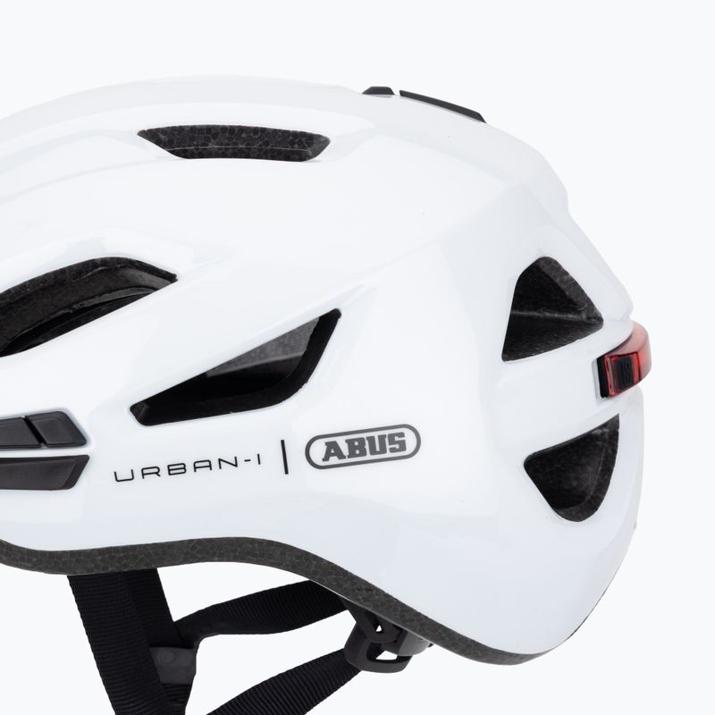 Cască de ciclism ABUS Urban-I 4.0 shiny white 7