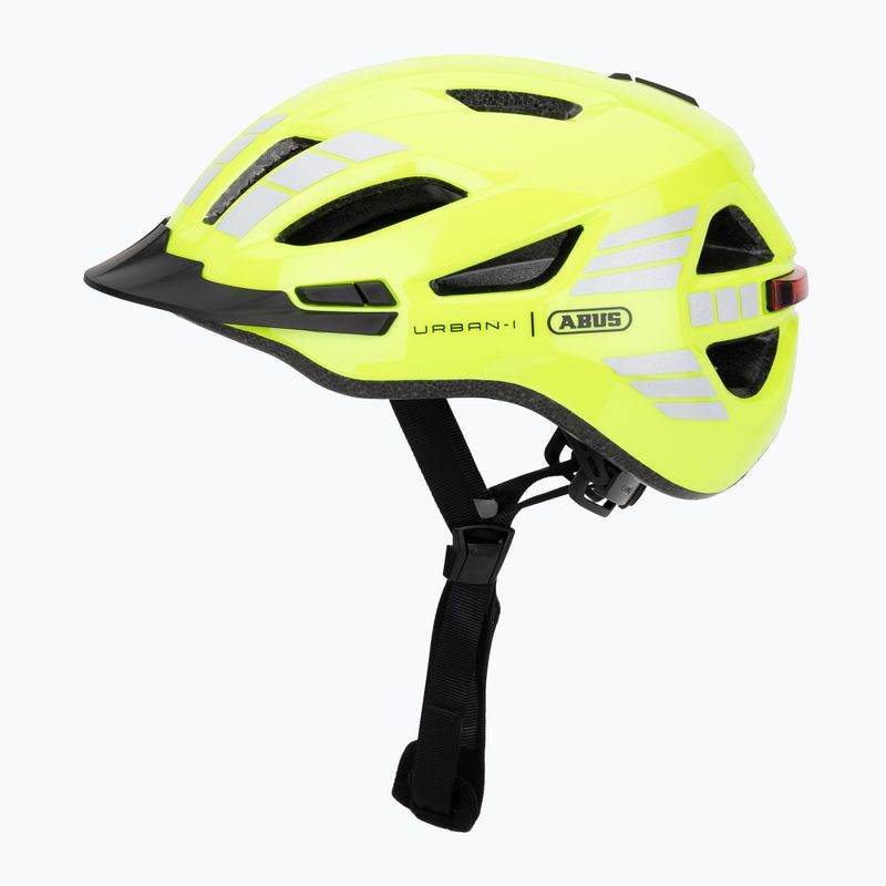 Cască de ciclism ABUS Urban-I 4.0 signal yellow 3