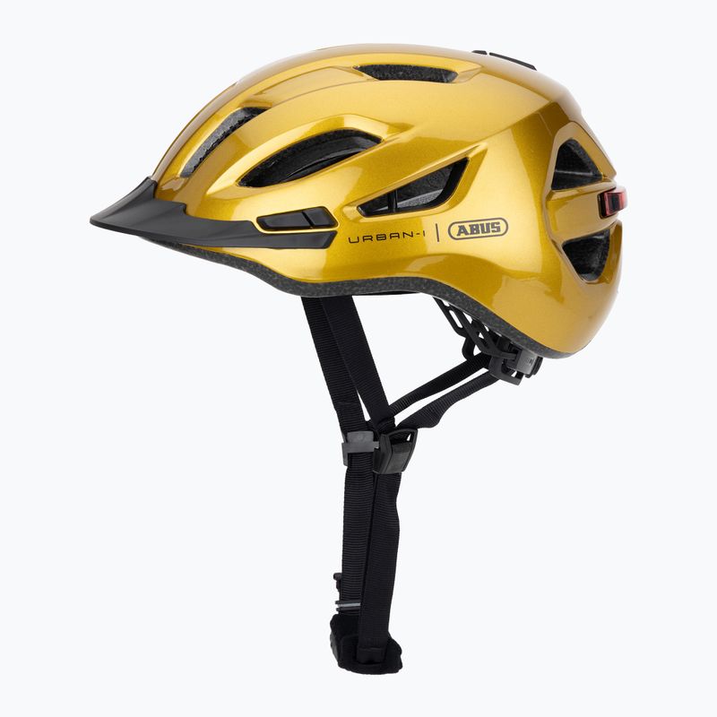 Cască de ciclism ABUS Urban-I 4.0 honey yellow 3
