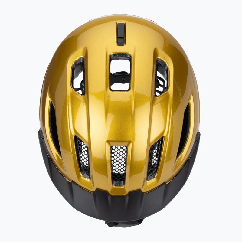 Cască de ciclism ABUS Urban-I 4.0 honey yellow 6