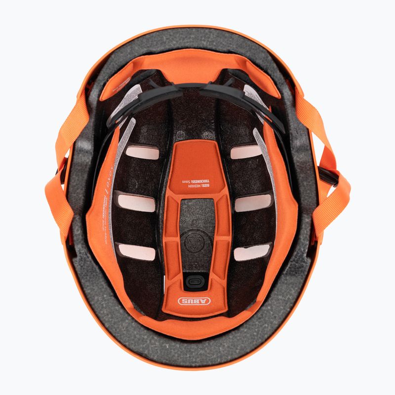 Cască de ciclism ABUS Xoxo mono orange 5
