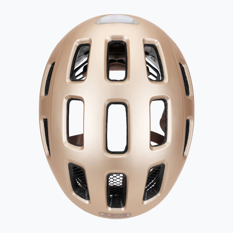 Cască de ciclism pentru copii ABUS Youn-I 2.0 champagne gold 6