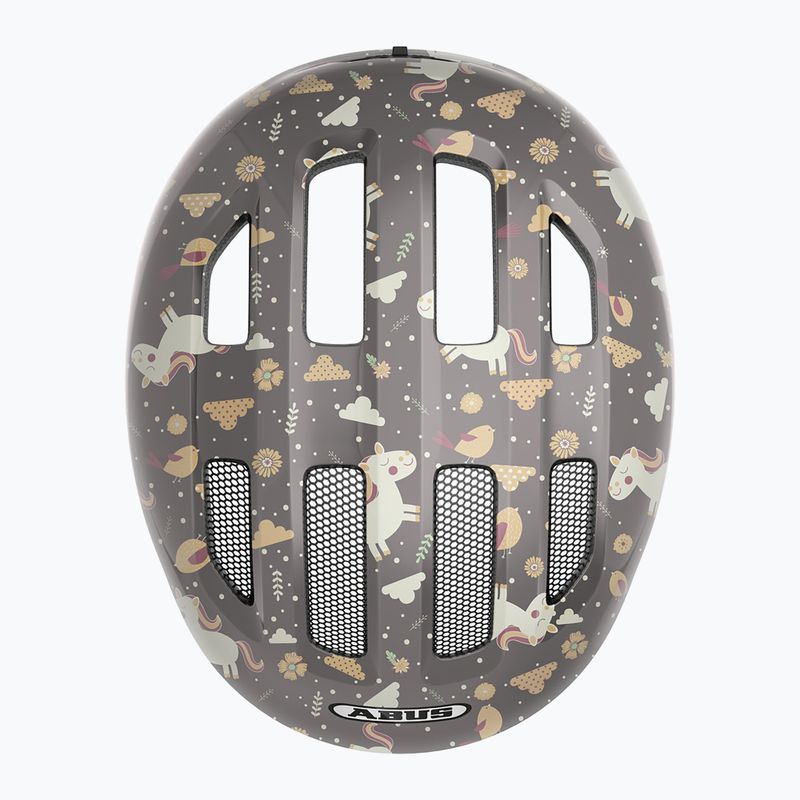 Cască de bicicletă pentru copii ABUS Smiley 3.0 grey horse 4