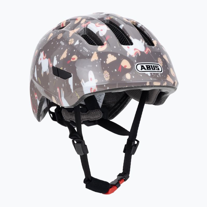 Cască de ciclism pentru copii ABUS Smiley 3.0 grey horse