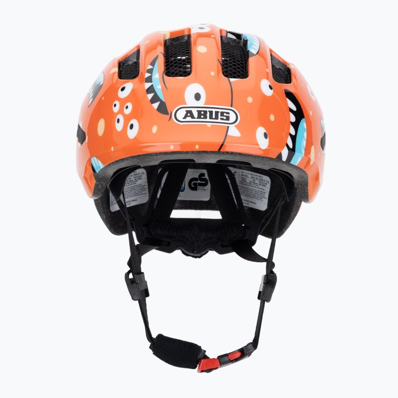 Cască de ciclism pentru copii ABUS Smiley 3.0 orange monster 2
