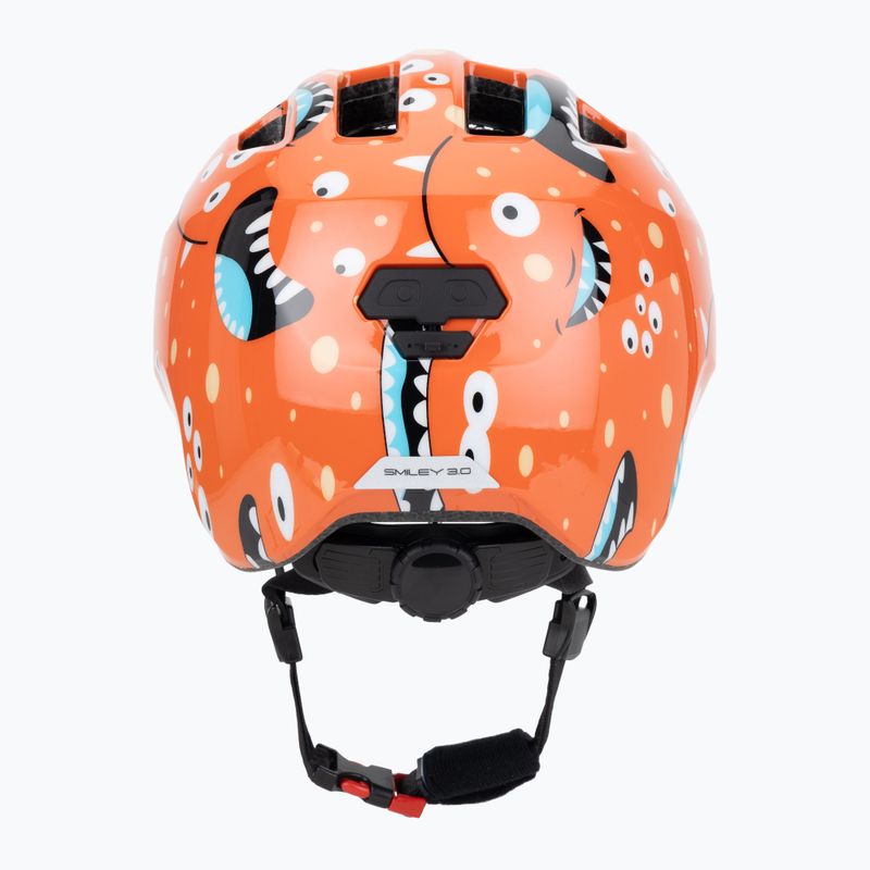 Cască de ciclism pentru copii ABUS Smiley 3.0 orange monster 4