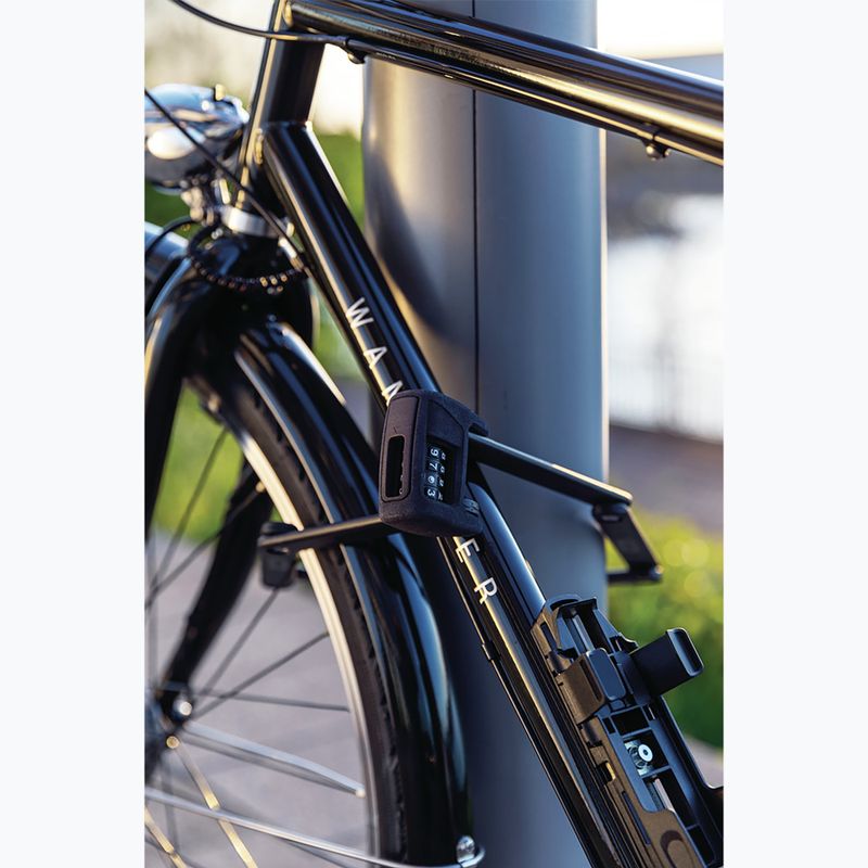 Lacăt de bicicletă ABUS Bordo 6000C/90 SH Combo black 4