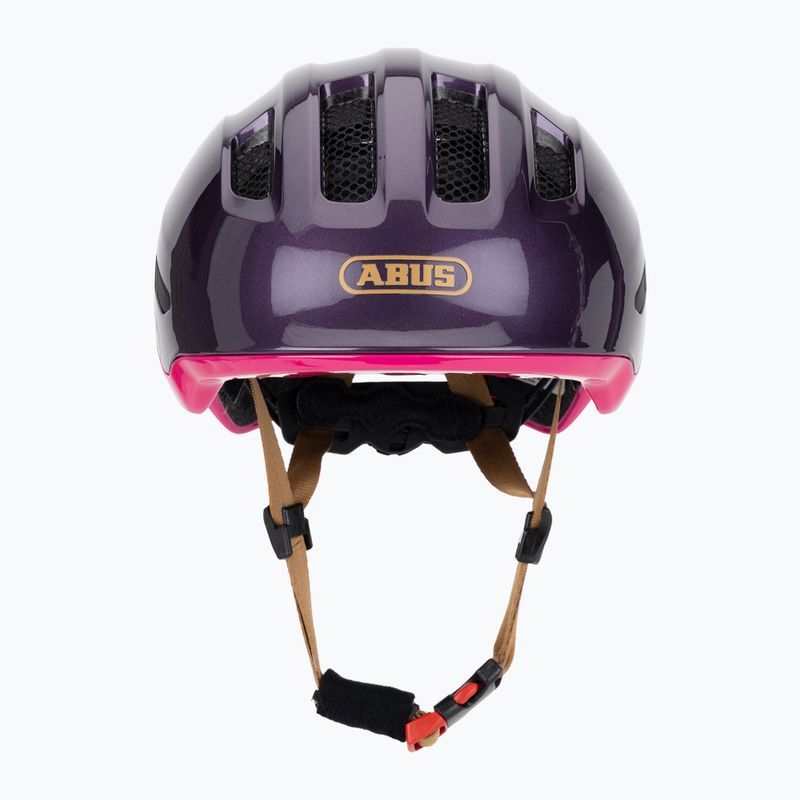 Cască de ciclism pentru copii ABUS Smiley 3.0 ACE LED royal purple 2