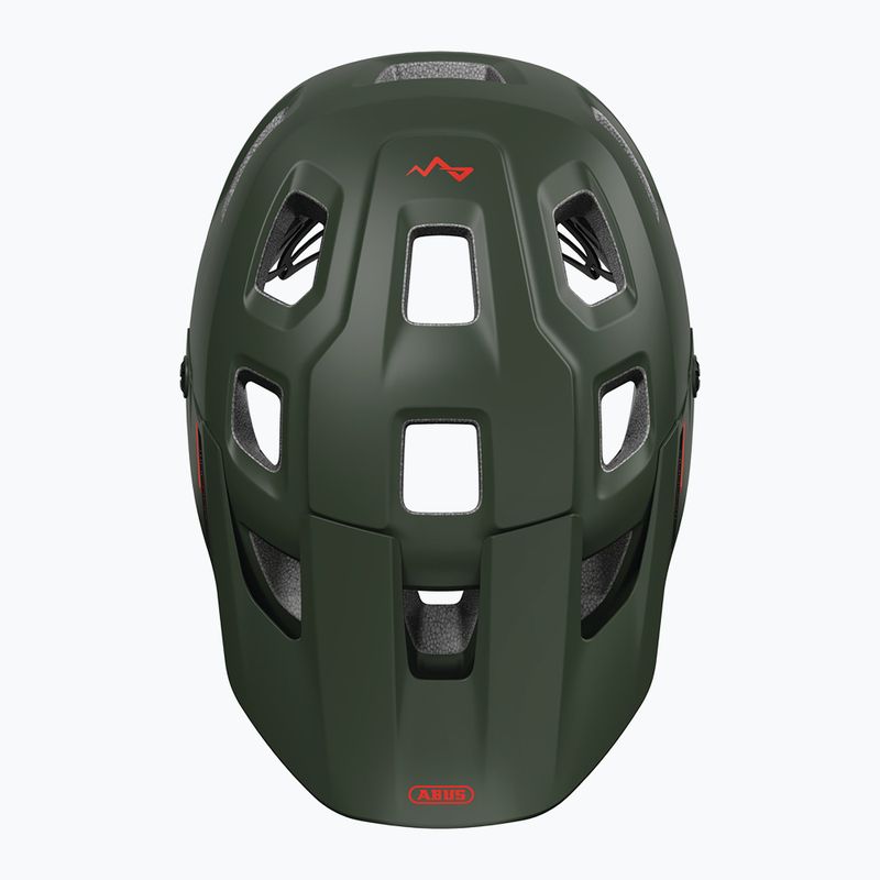 Cască de ciclism ABUS MoDrop MIPS pine green 4