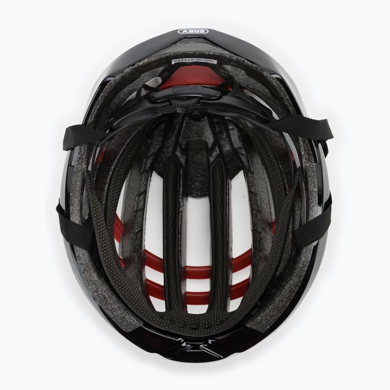 Cască de bicicletă ABUS Aventor roșu aprins 77627 5