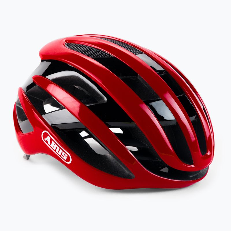 Cască de bicicletă ABUS AirBreaker roșu aprins 81735