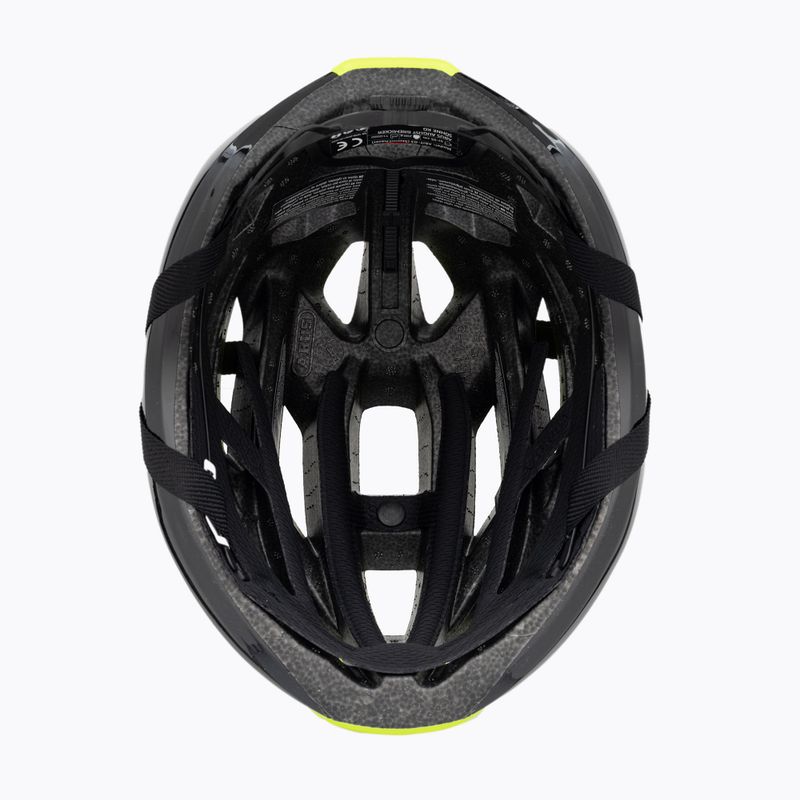 Cască de bicicletă  ABUS StormChaser neon yellow 2