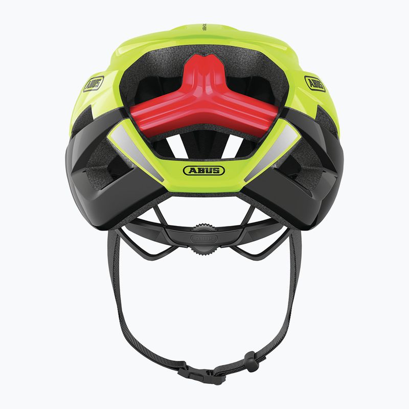 Cască de bicicletă  ABUS StormChaser neon yellow 5