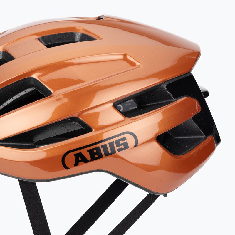 Cască de ciclism ABUS PowerDome goldfish orange 7
