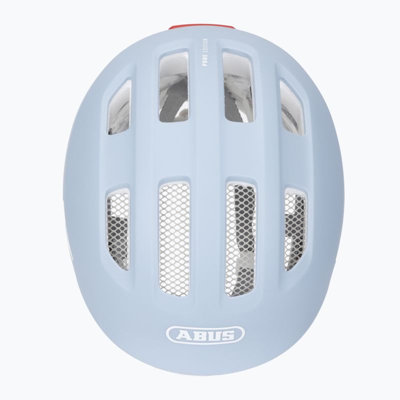 Cască de ciclism pentru copii ABUS Smiley 3.0 ACE LED pure aqua 6