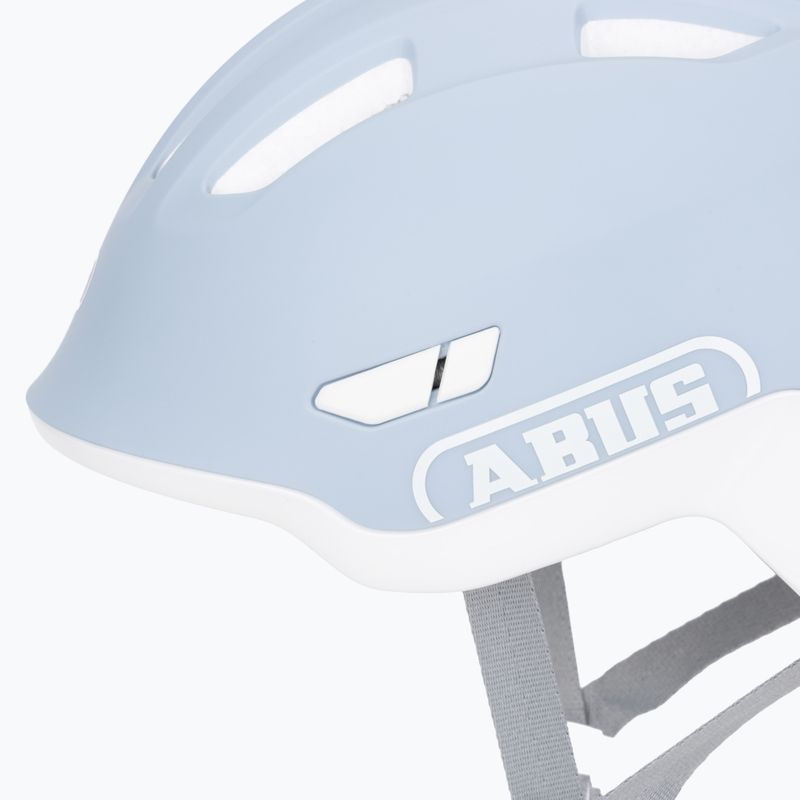Cască de ciclism pentru copii ABUS Smiley 3.0 ACE LED pure aqua 8