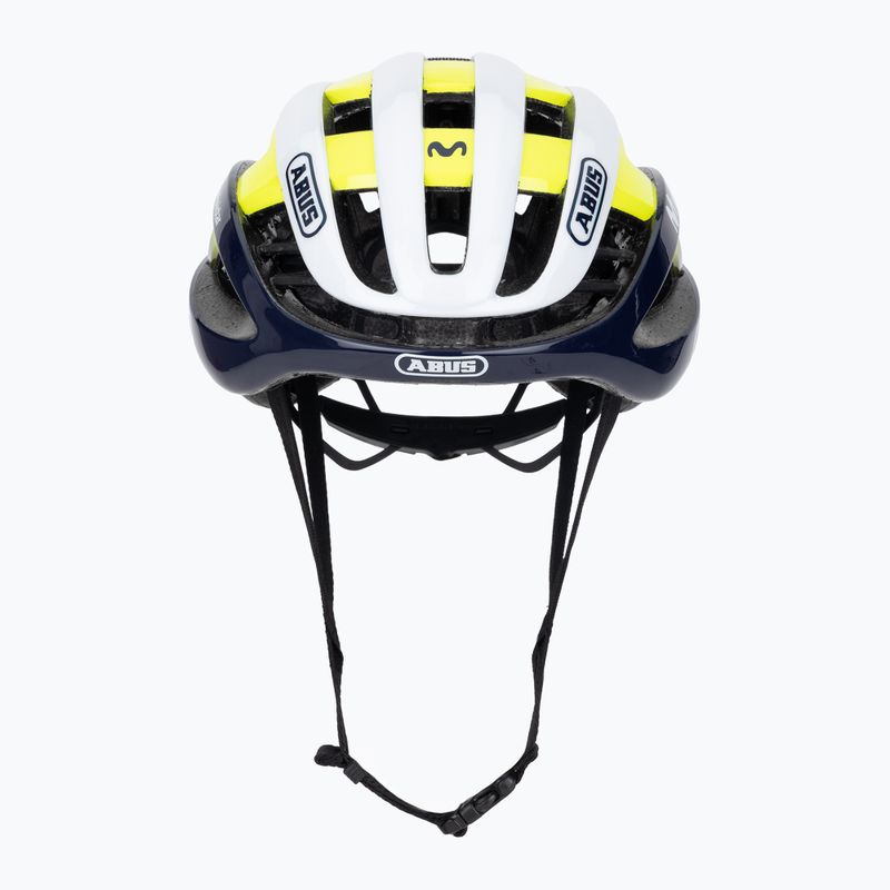 Cască de ciclism ABUS AirBreaker Movistar Team 24 navy/yellow/white 2