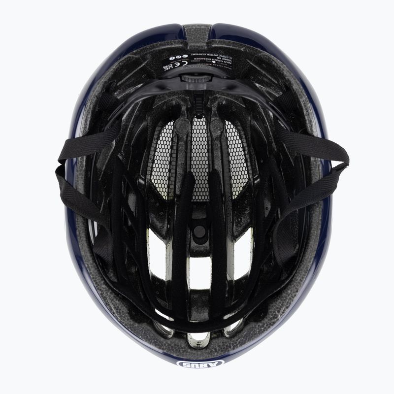 Cască de ciclism ABUS AirBreaker Movistar Team 24 navy/yellow/white 5