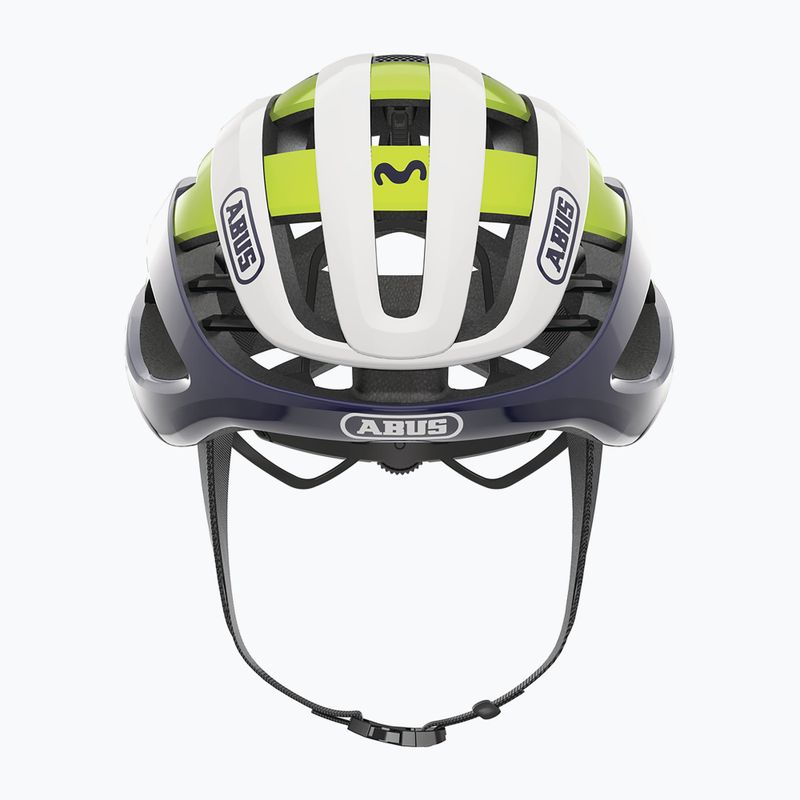 Cască de ciclism ABUS AirBreaker Movistar Team 24 navy/yellow/white 2