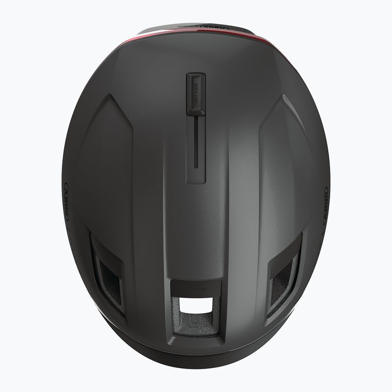 Cască de ciclism cu semnalizatoare ABUS Hyp-E volcano titan 7